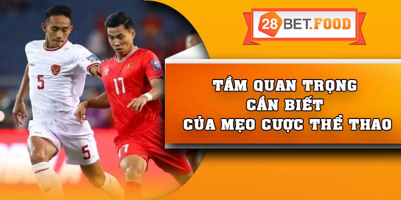 Tầm quan trọng cần biết của mẹo cược thể thao